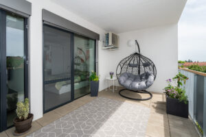 Luxusní apartmán s terasou v ubytování u Brna